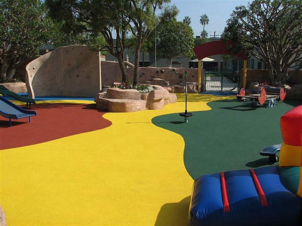 彩色橡胶地面：色彩缤纷，创造多彩生活空间